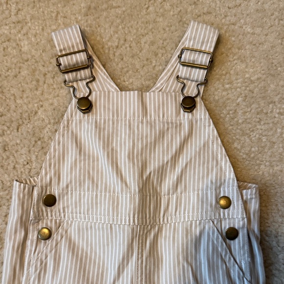 Beaufort Bonnet Company Striped Kids Overalls - Picture 2 of 5